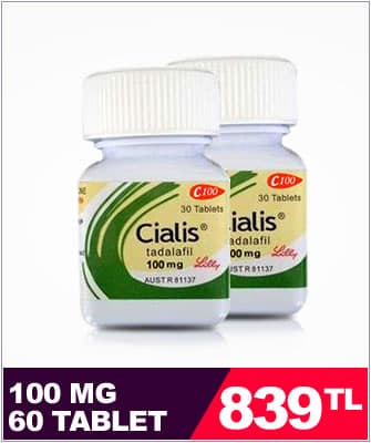 Cialis 100 Mg 60 Tablet