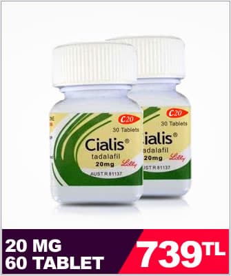 Cialis 20 Mg 60 Tablet